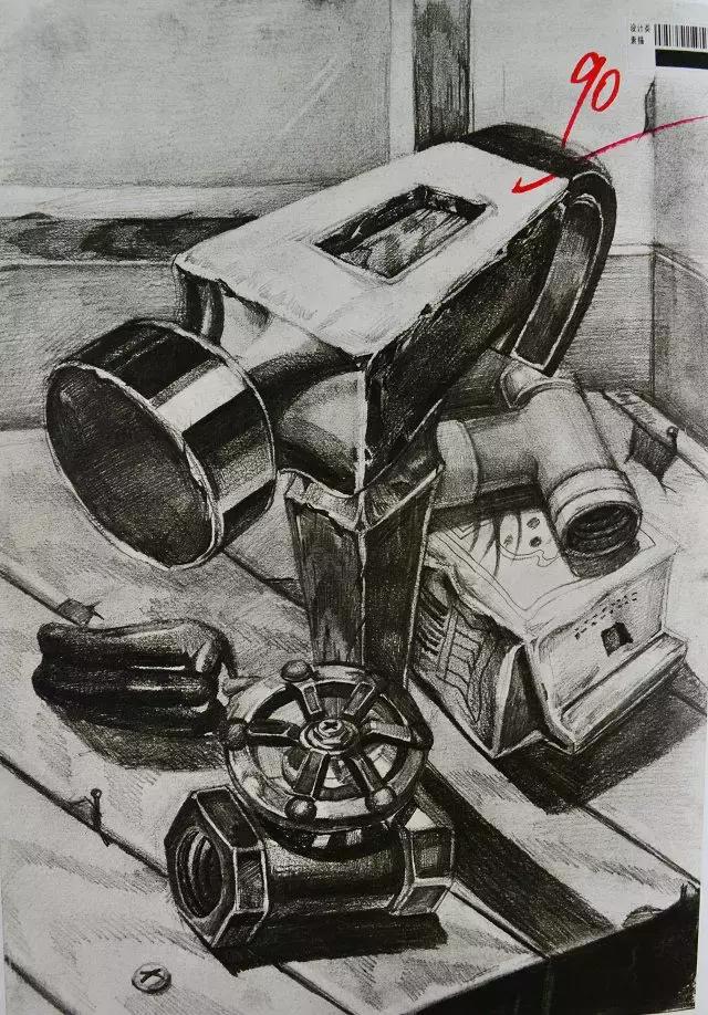 四川美术学院高分卷素描,四川美术高分卷