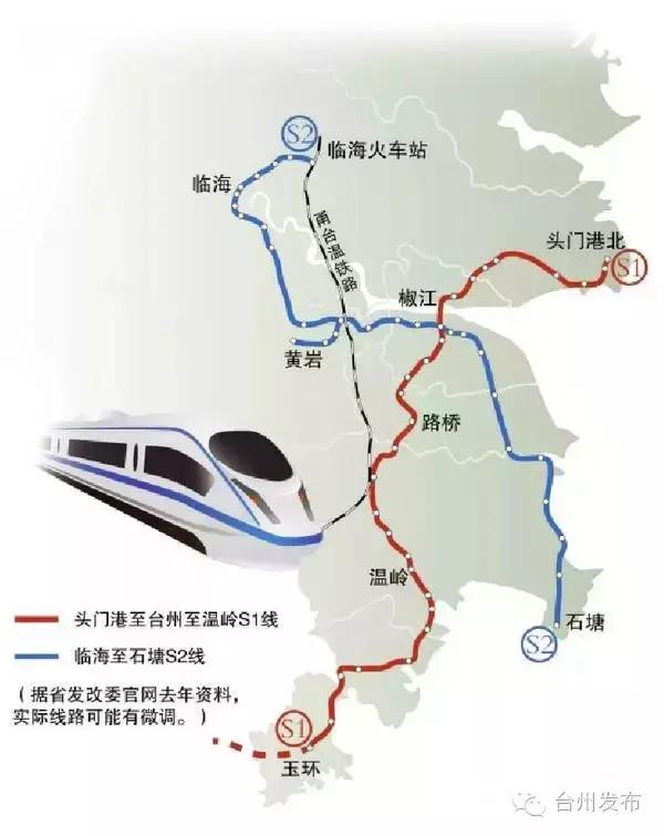 台州市域铁路S1线开通,s11市域铁路开工日期