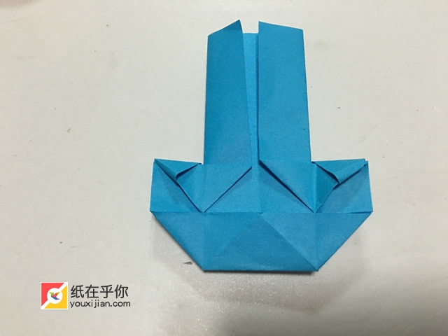 纸在乎你手工折纸沙发折纸视频图解教程