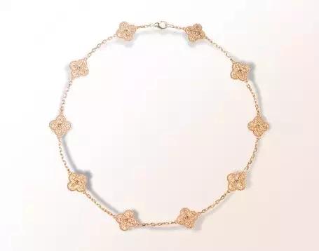 vca750四叶草项链价格,vca四叶草项链颜色寓意