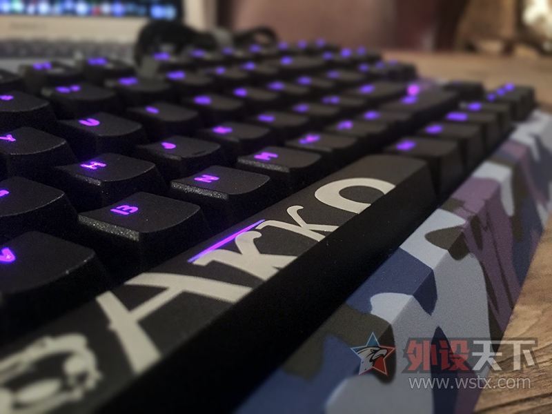 akko96键机械键盘评测,akko机械键盘青绿色