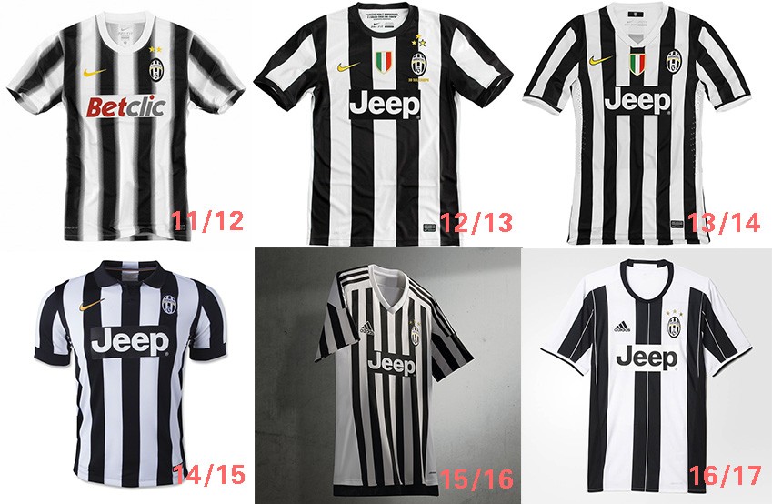 阿迪达斯的球衣有多厉害,尤文黑球衣