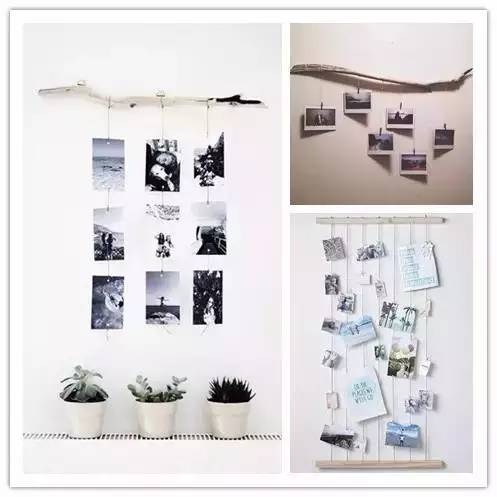 家里好看的自制照片墙,旅行照片墙怎么做