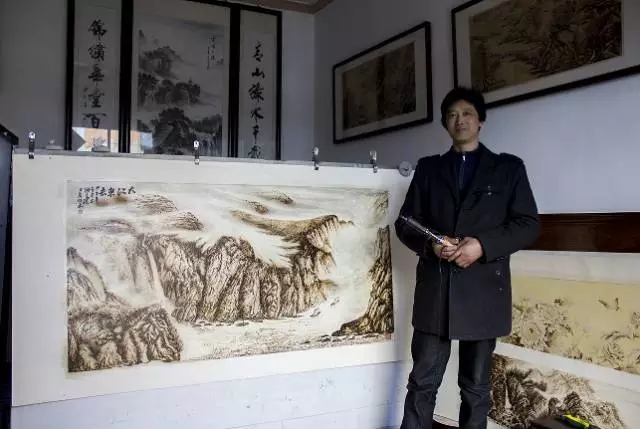 火笔画作品,火笔绘画图案