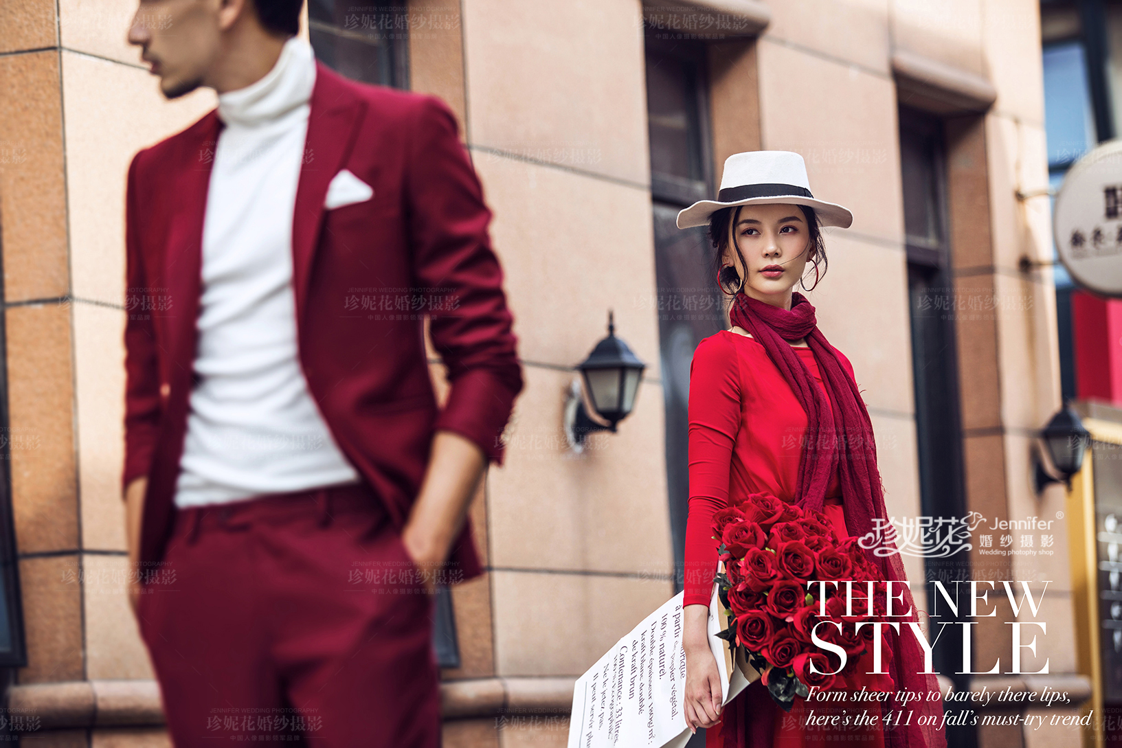 秋色婚纱,秋色伊人婚纱照