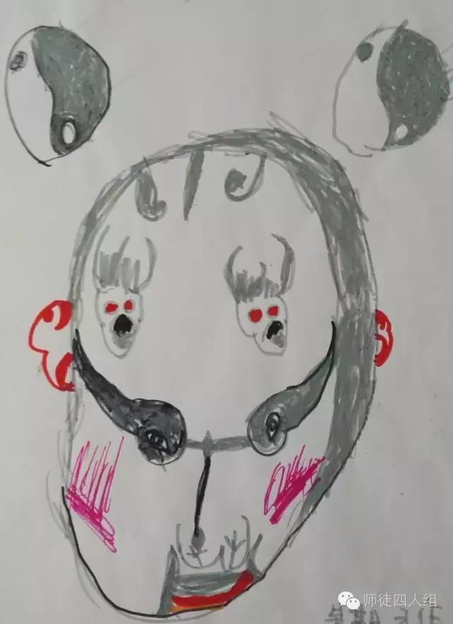 瞧这一家子绘画高难度,瞧这一家子绘画