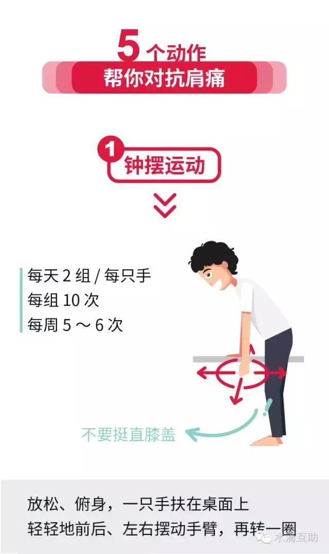 缓解肩膀疼痛动作,肩膀脊椎酸疼适合做什么动作缓解