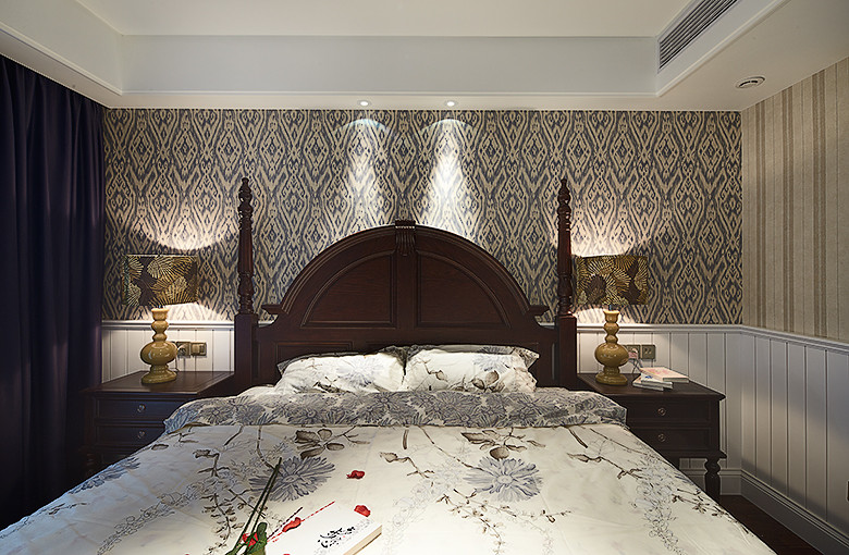 4房2厅2卫简约风格装修,160平方米房子装修美式轻奢