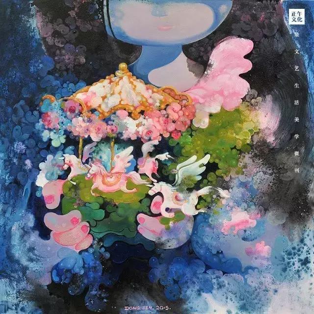 艺术工场·现实版的爱丽丝，董小姐醉心画花画夜画梦境