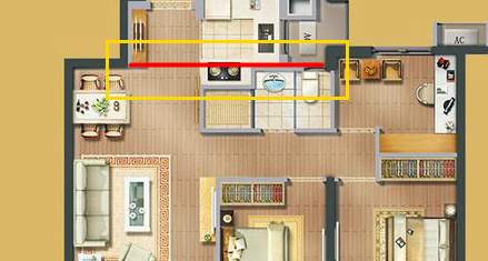 阳光城檀悦83平效果图,阳光城檀悦复式设计方案
