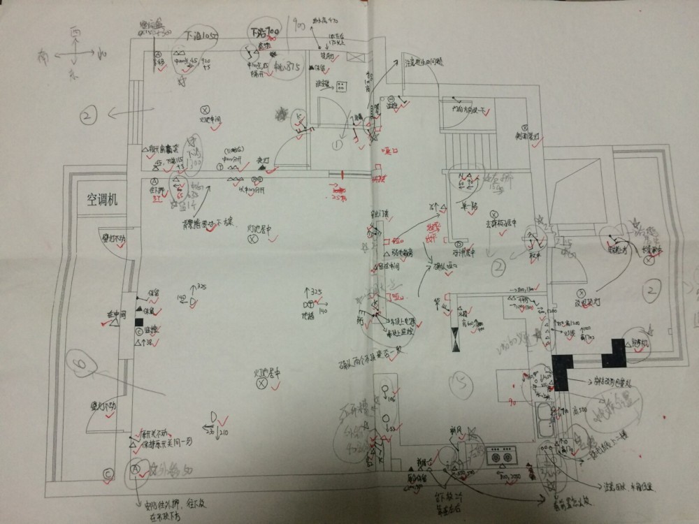 装修水电图纸正确看法,住宅装修关于水电方面的干货介绍