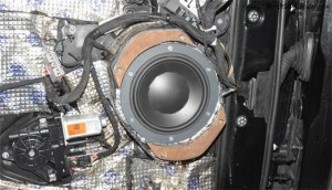 大众途锐音响改装丹拿342爽