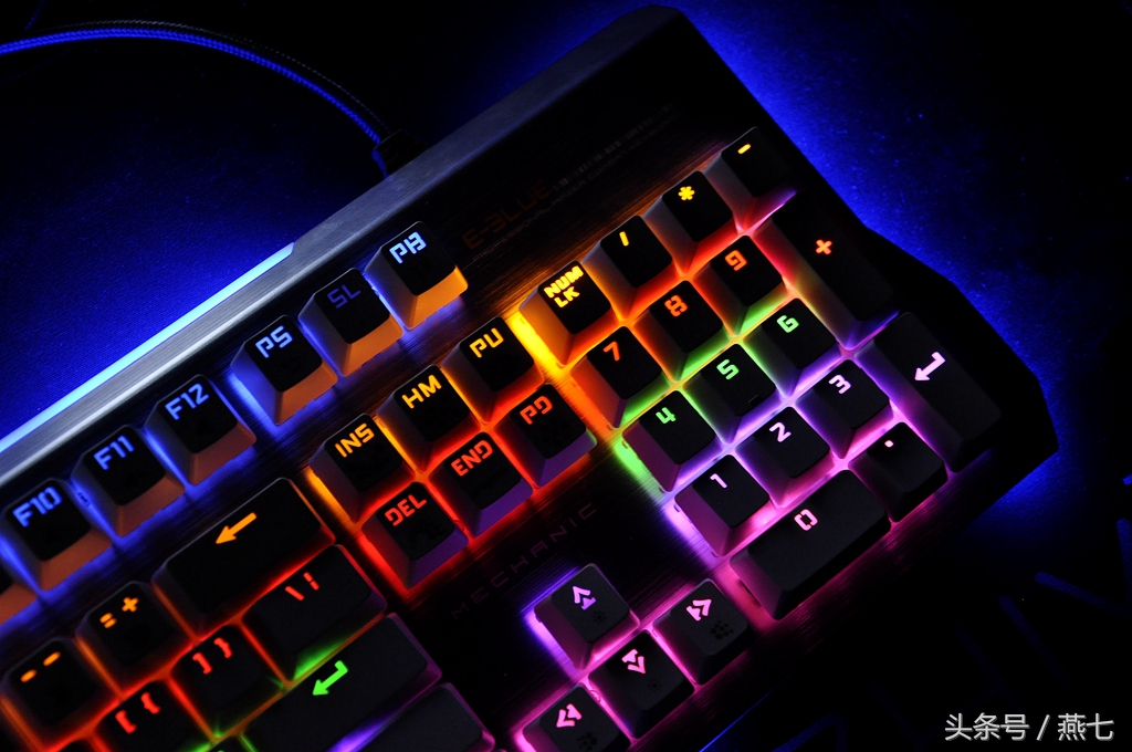 k751机械键盘评测,宜博k751灯光怎么设置
