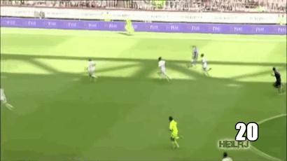 足球搞笑集锦gif,盘点足球那些不可超越的画面