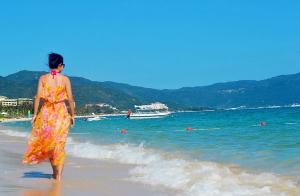 带着婚纱去三亚,带着婚纱旅行厦门
