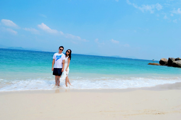 带着婚纱去三亚,带着婚纱旅行厦门