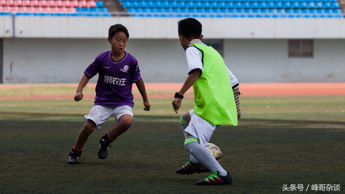 昭通足球小队员:誓言要做国足接班人