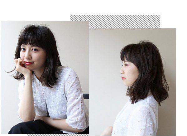 好看的气质中长发发型图片大全,文艺简约中长发发型图片