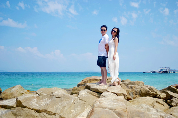 带着婚纱去三亚,带着婚纱旅行厦门