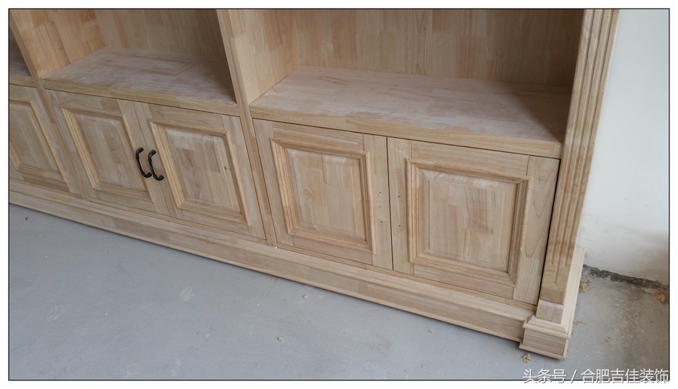 橡胶木指接板家具效果图,老王看装修