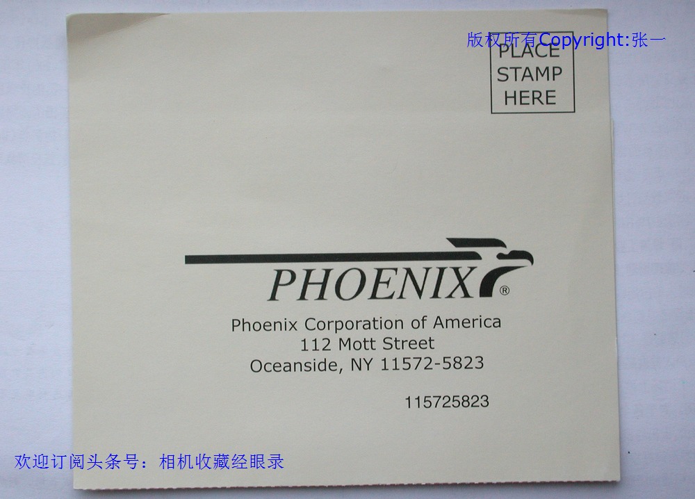 PK口！中国为美国Phoenix公司制造的P-2000单反！