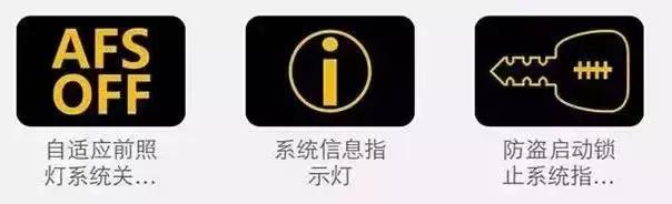 大众汽车故障灯标志图解大全,东风凯普特汽车故障灯标志图解
