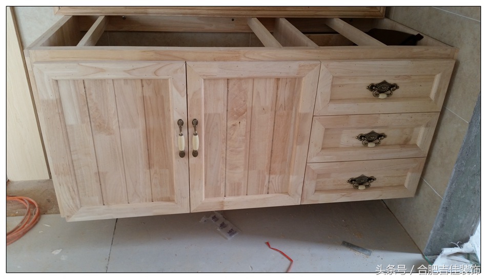 橡胶木指接板家具效果图,老王看装修