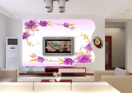 惊艳的客厅背景墙,小户型客厅装修图电视背景墙