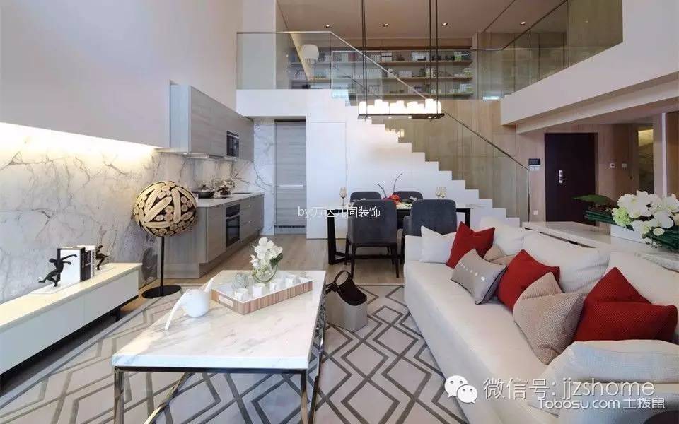 小复式装修样板房,小复式超赞装修