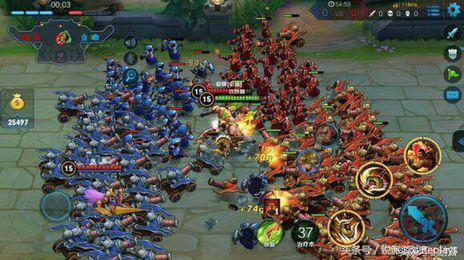 王者荣耀实战和训练营的防御塔,王者荣耀的三路的兵线特点