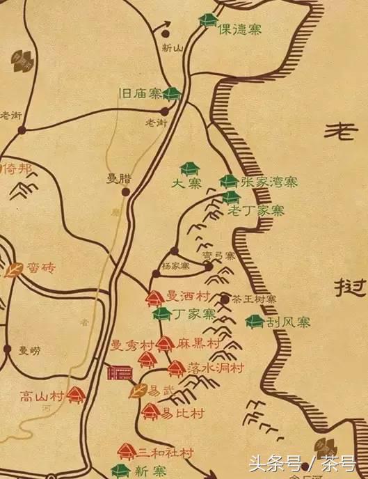 普洱茶几大山头古树茶的特点,普洱茶知识大全古树