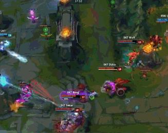 uzi被婕拉单杀,skt婕拉辅助对线uzi