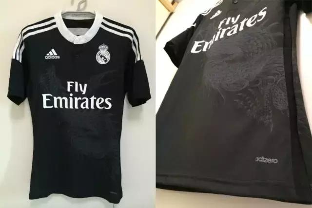 14-15赛季皇马黑龙球衣,皇马黑龙球衣球员版和球迷版区别