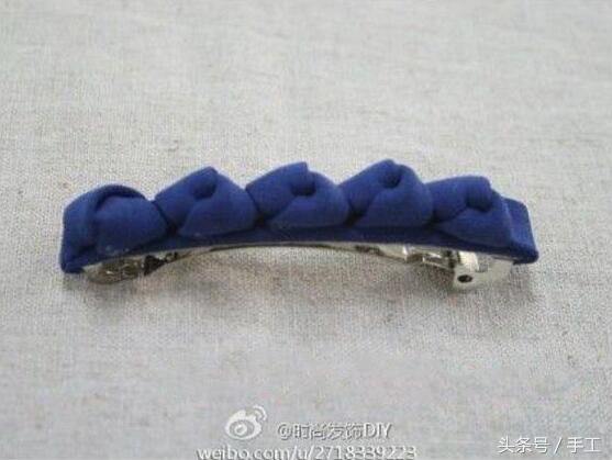 一个漂亮的发夹,简单而又漂亮的发夹怎样做
