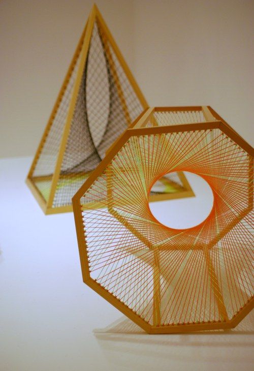 线的装置艺术作品,线的设计作品