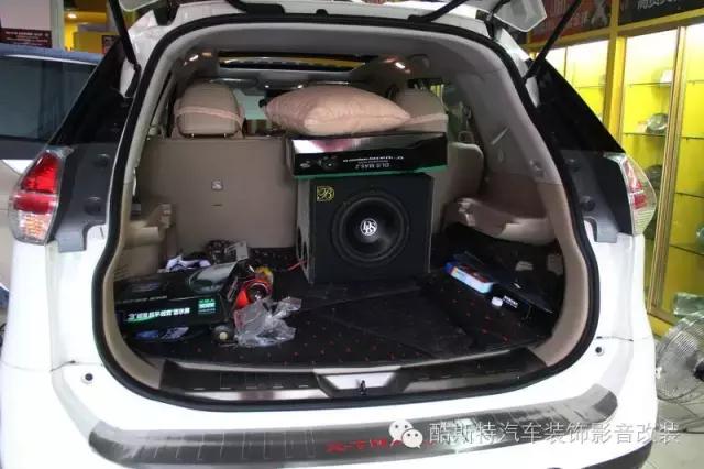 2021日产奇骏汽车改装音响广州,2020年款日产奇骏改装音响