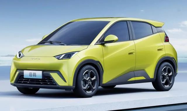 比亚迪新能源海鸥最新优惠,12月新能源比亚迪海鸥销量