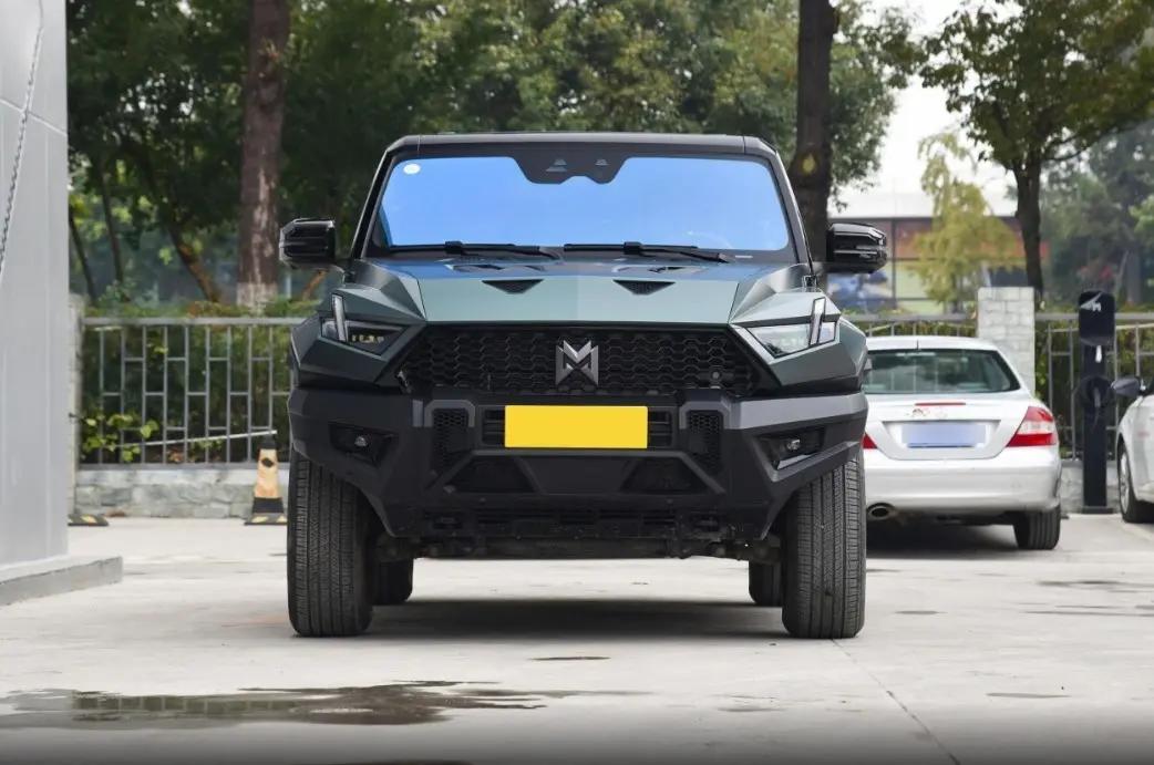 猛士917实车和概念车对比,猛士917增程版最新落地价格