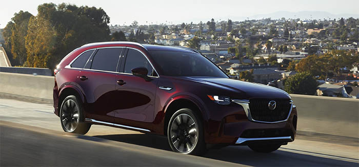 马自达全新cx-90车型曝光,定位中型纯电suv