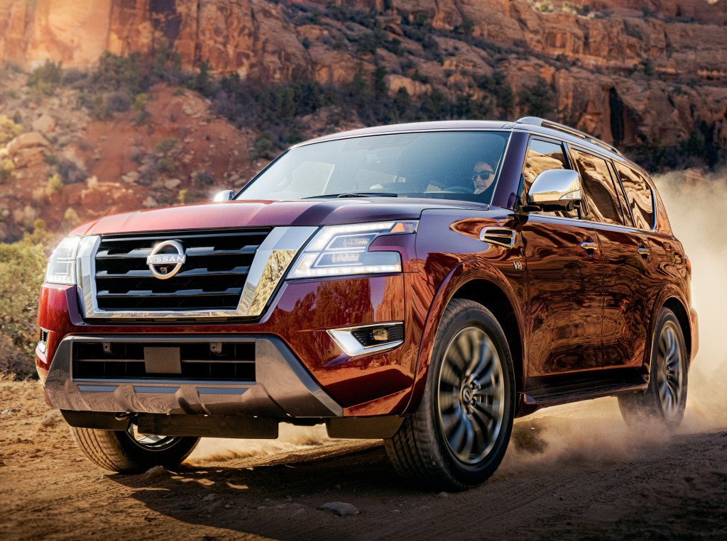 新款日产途乐实车亮相,变得更年轻化日产新款途乐发布