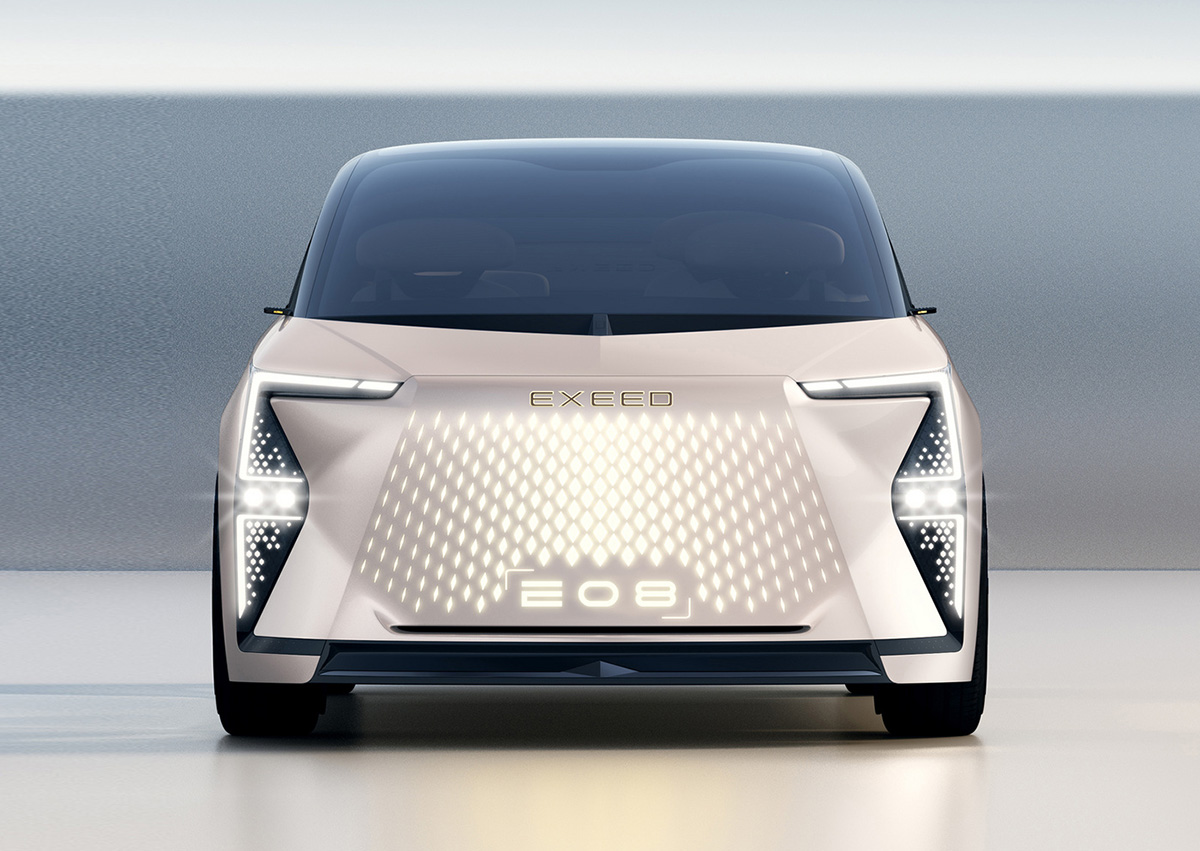 星途首款mpve08渲染图曝光,奇瑞星途mpv申报图曝光