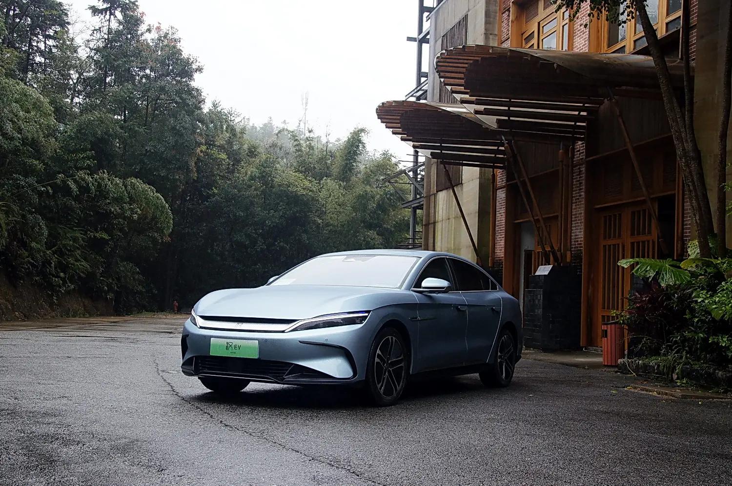 感受中式豪华比亚迪汉ev,2022款比亚迪汉ev有哪些新科技