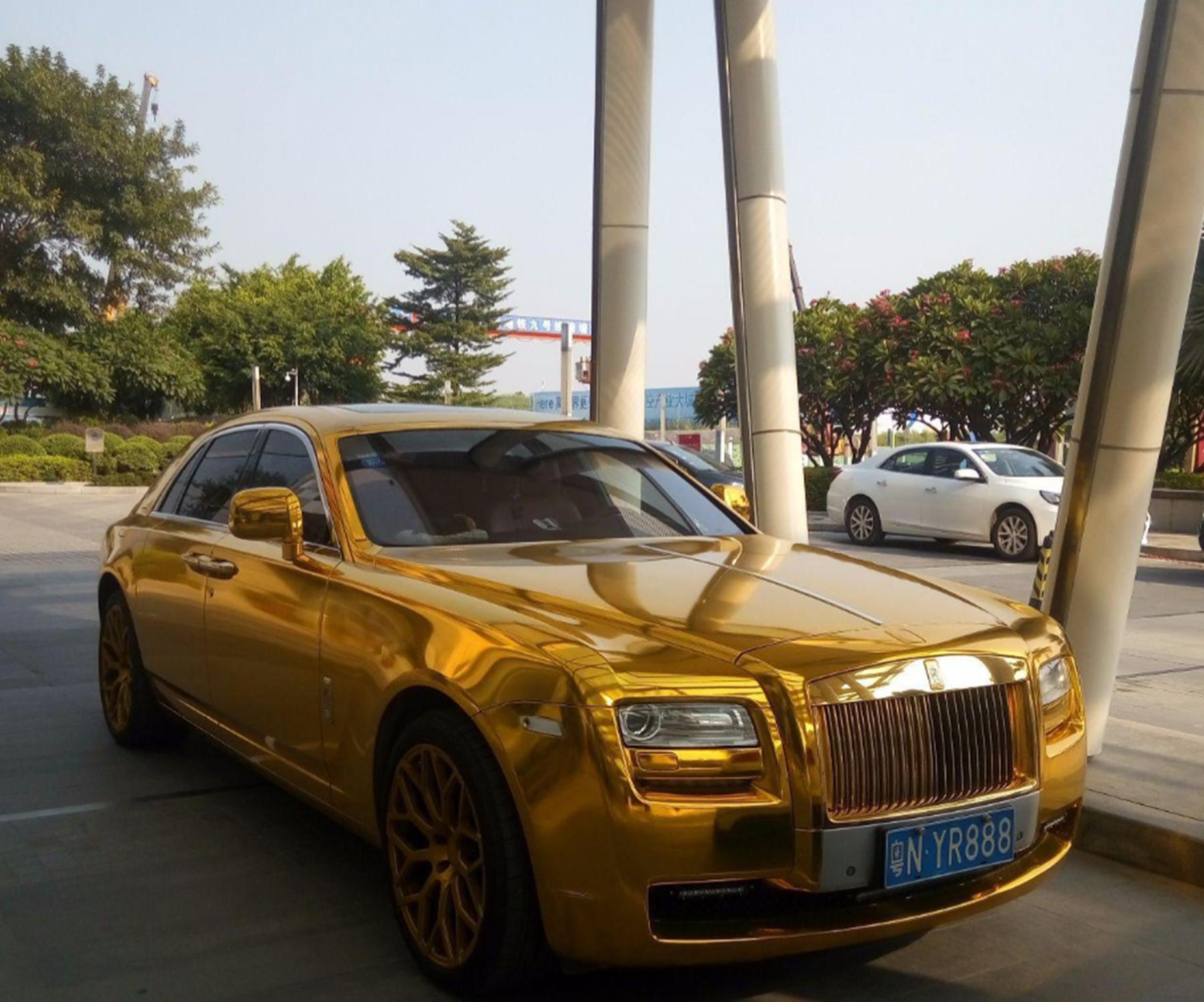 车牌为粤n11111的劳斯莱斯,劳斯莱斯黄金车牌