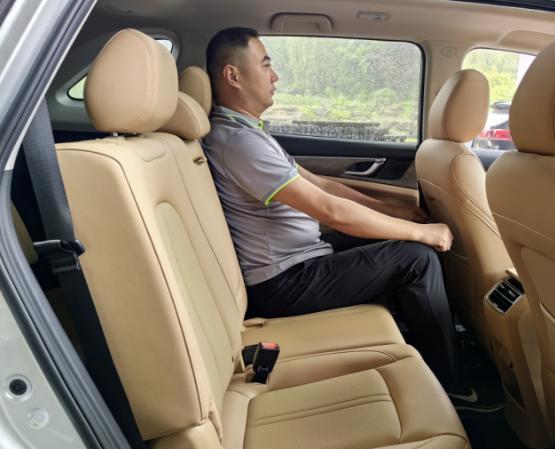 新能源车蓝电e5静态测评,蓝电e5七座试驾