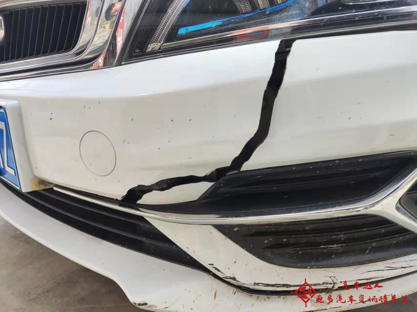 吉利帝豪前保险杠划伤怎么办,帝豪gl前保险杠喷漆多少钱