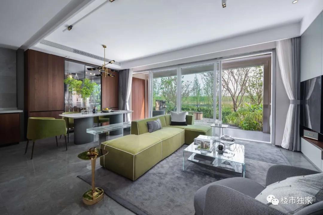 虹桥万科一线湖景房,万科145平叠墅