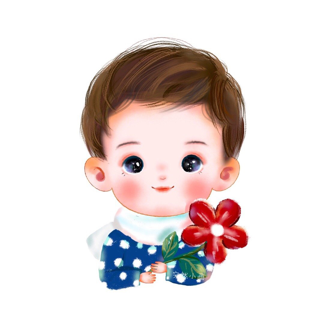 萌娃头像女生可爱萌图卡通,开心萌娃头像大全可爱高清