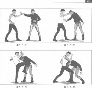 短刀进攻与防守技巧,短刀摆刺的防御与反击