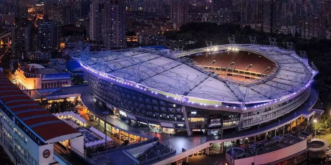 上海申花新主场改建过程,桥下空间利用方案