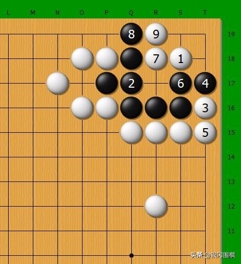 围棋金柜角深度解析,围棋八卦阵死活题